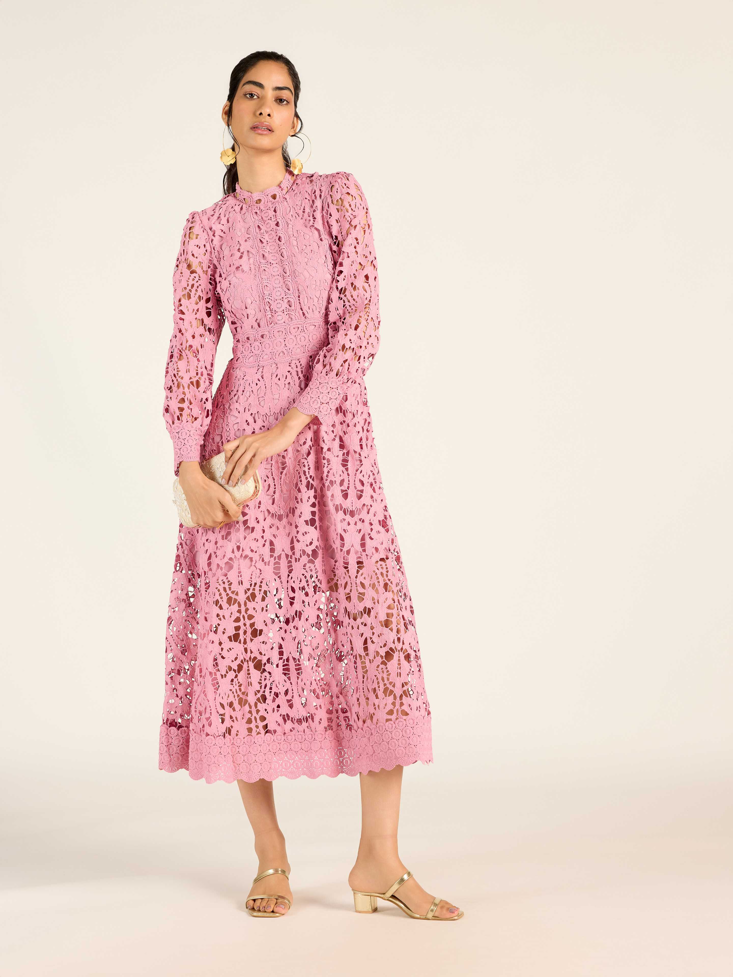 Pink Marin Long Dress