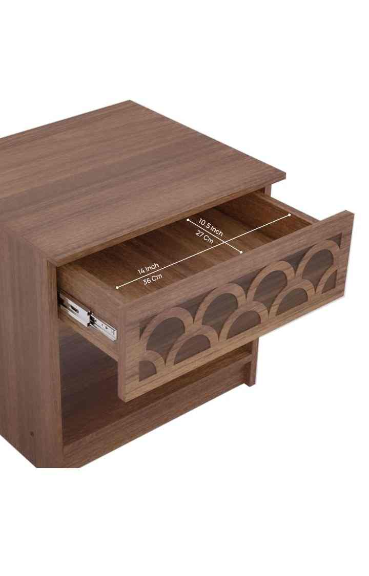 Sydney Bedside Table - Leon Teak (DIY)