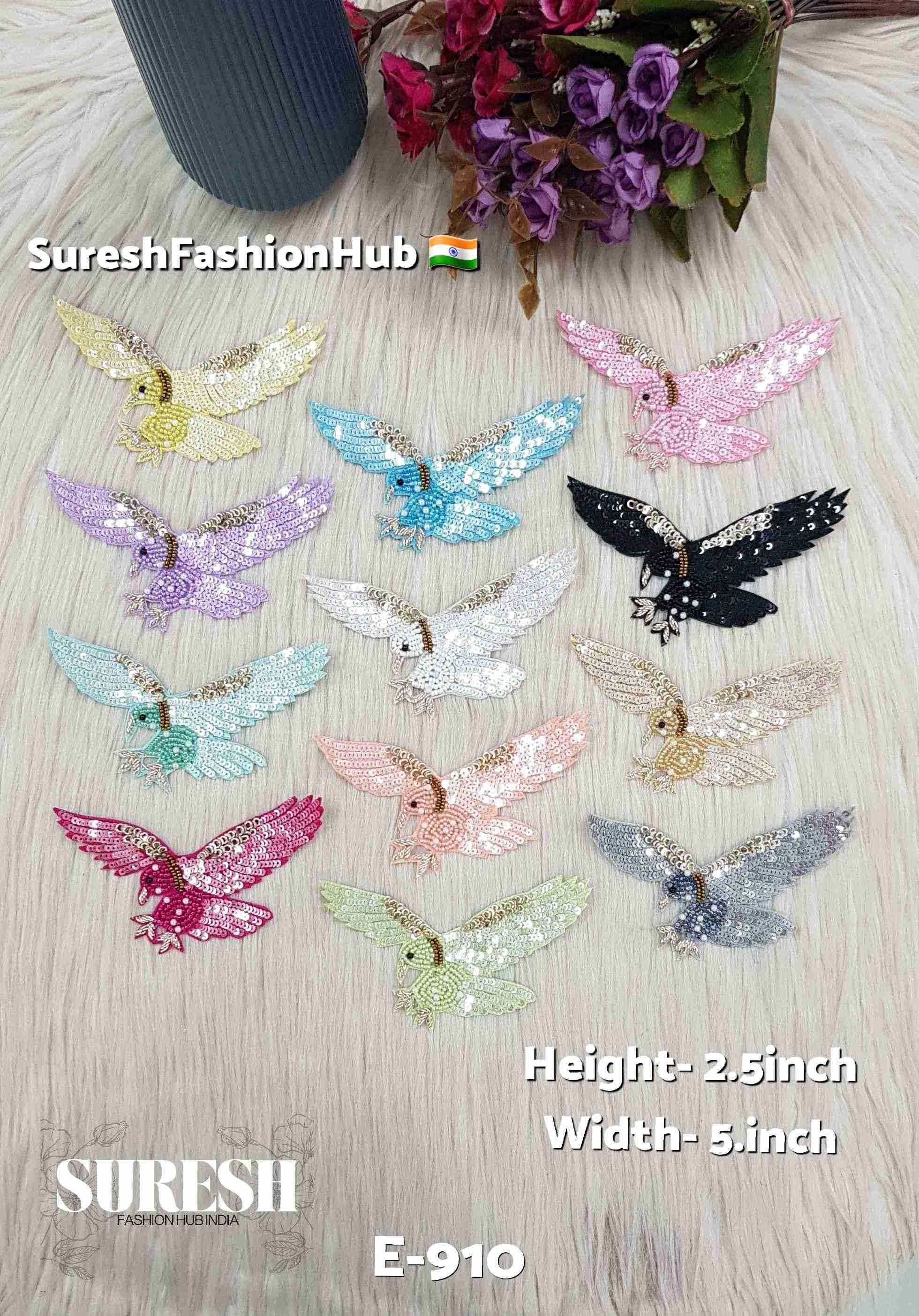 Light Beige Right Flying Eagle – E-910