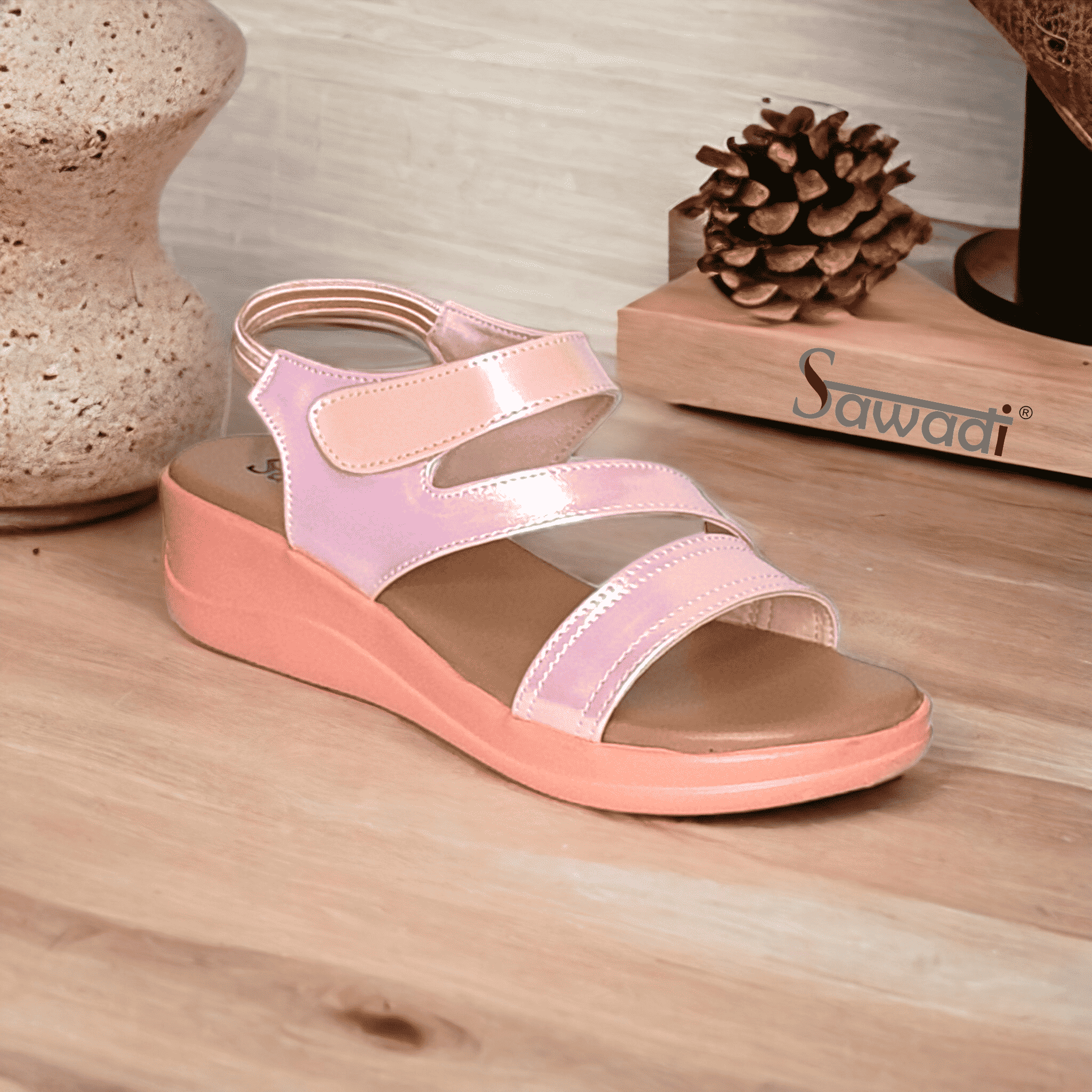 Women Peach Heel sandals