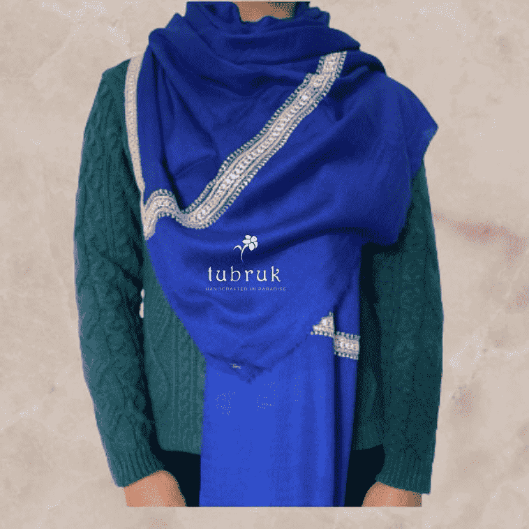 Semi Pashmina Tilla Stole