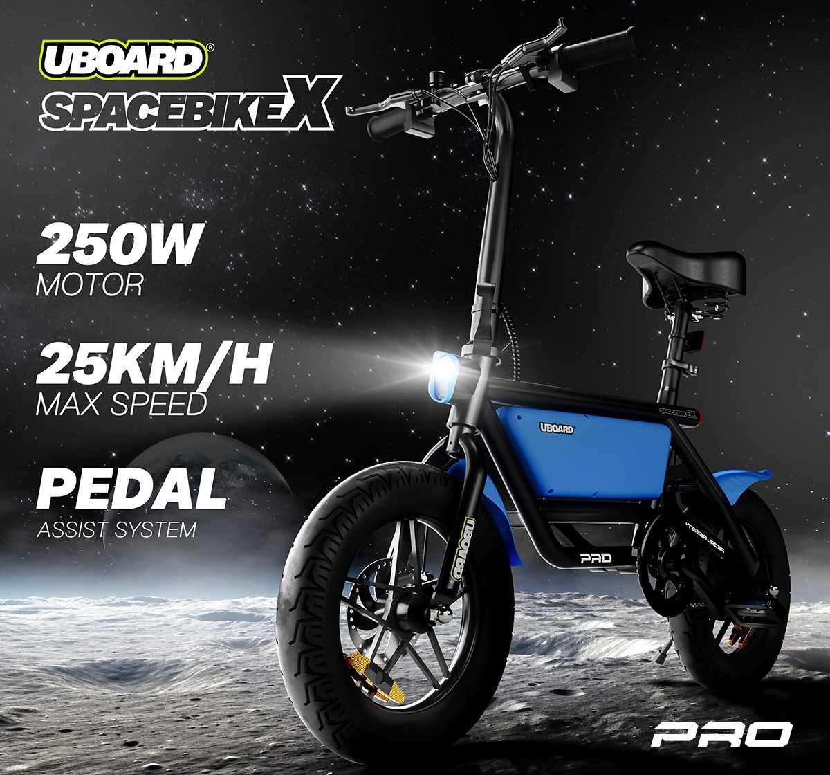 Uboard E SPACE BIKE EV Assortment Color 14+