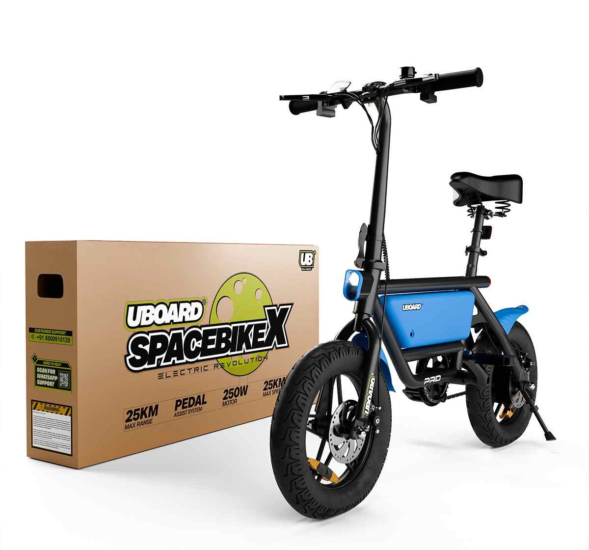 Uboard E SPACE BIKE EV Assortment Color 14+
