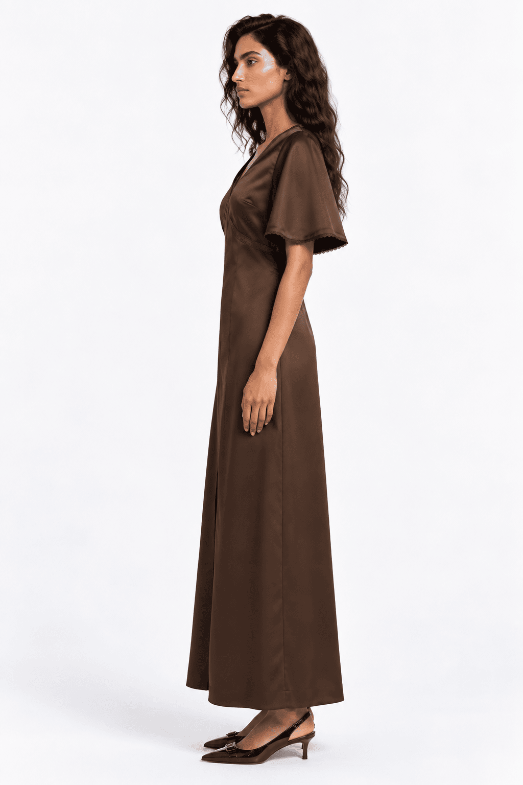 Marion Dark Brown Dress