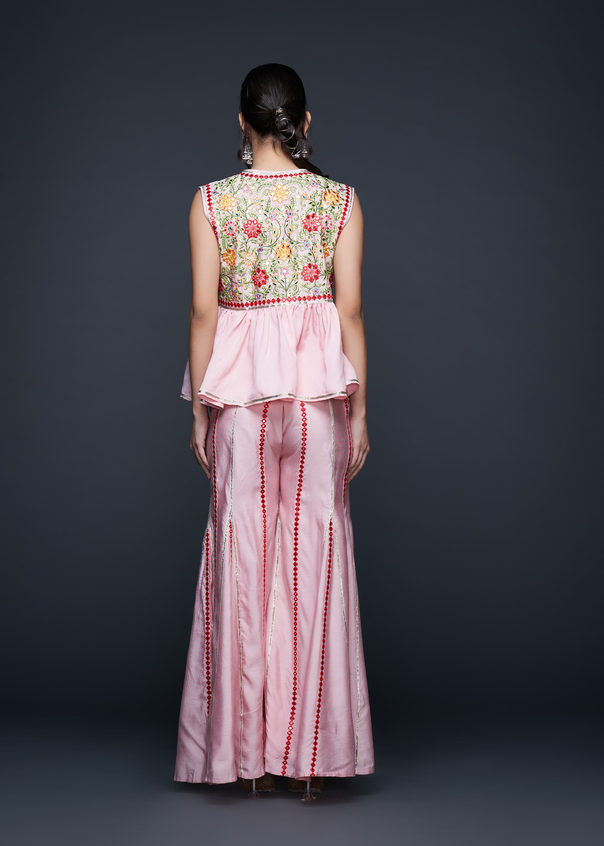 Pink Zoya Gilet Top