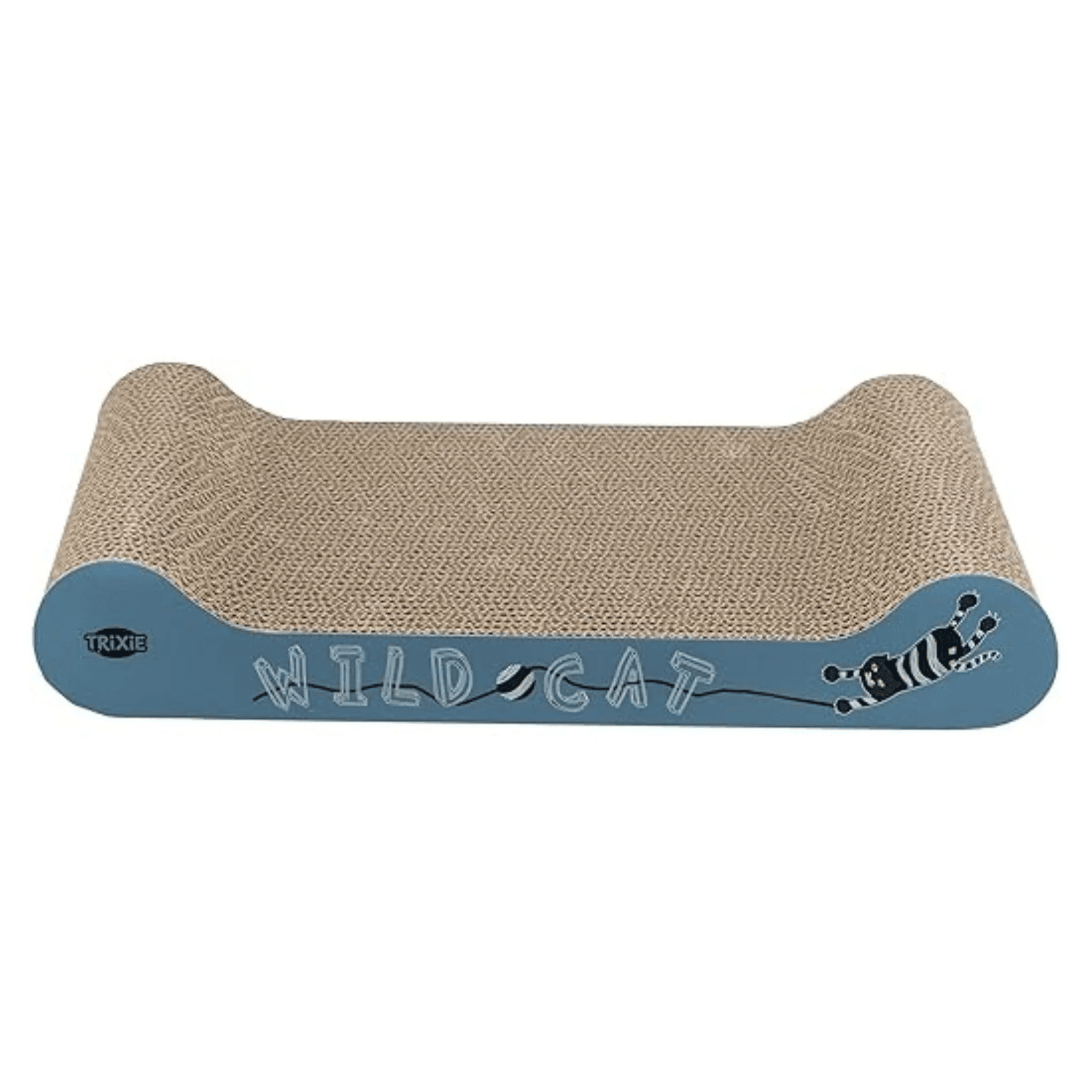 Trixie Wild Cat Scratching Cardboard (41x7x24 cm, Blue)