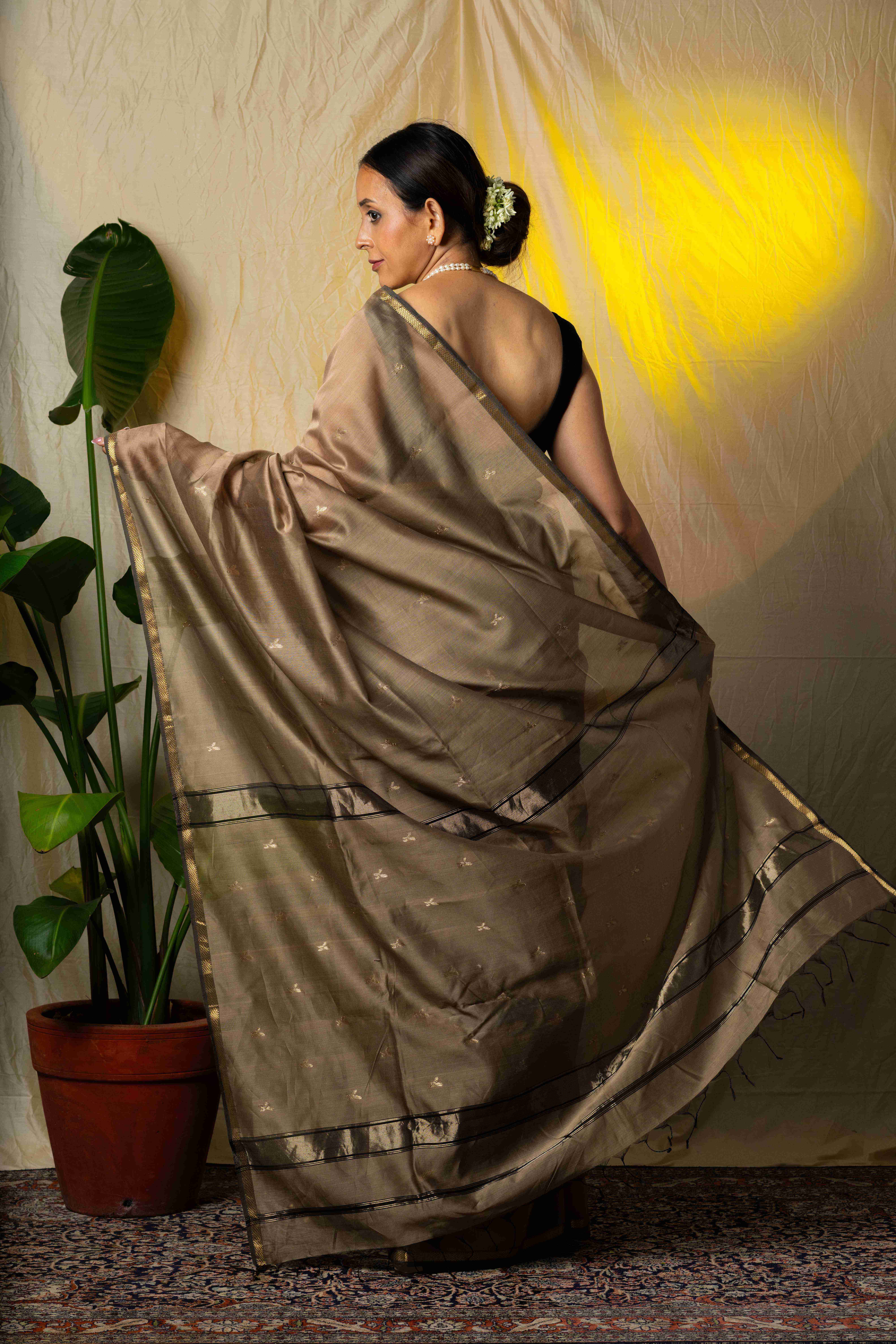 Maheshwari Silk  Saree