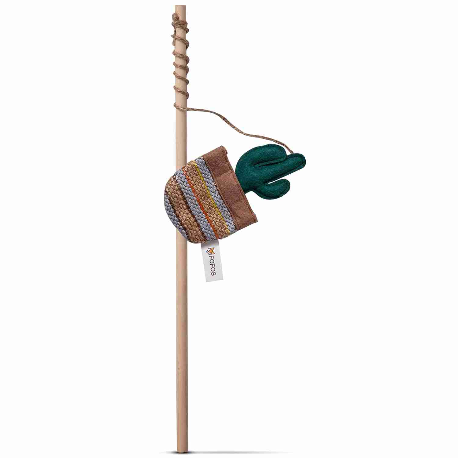 Fofos Cactus Wand Austin for Cats 40 CM
