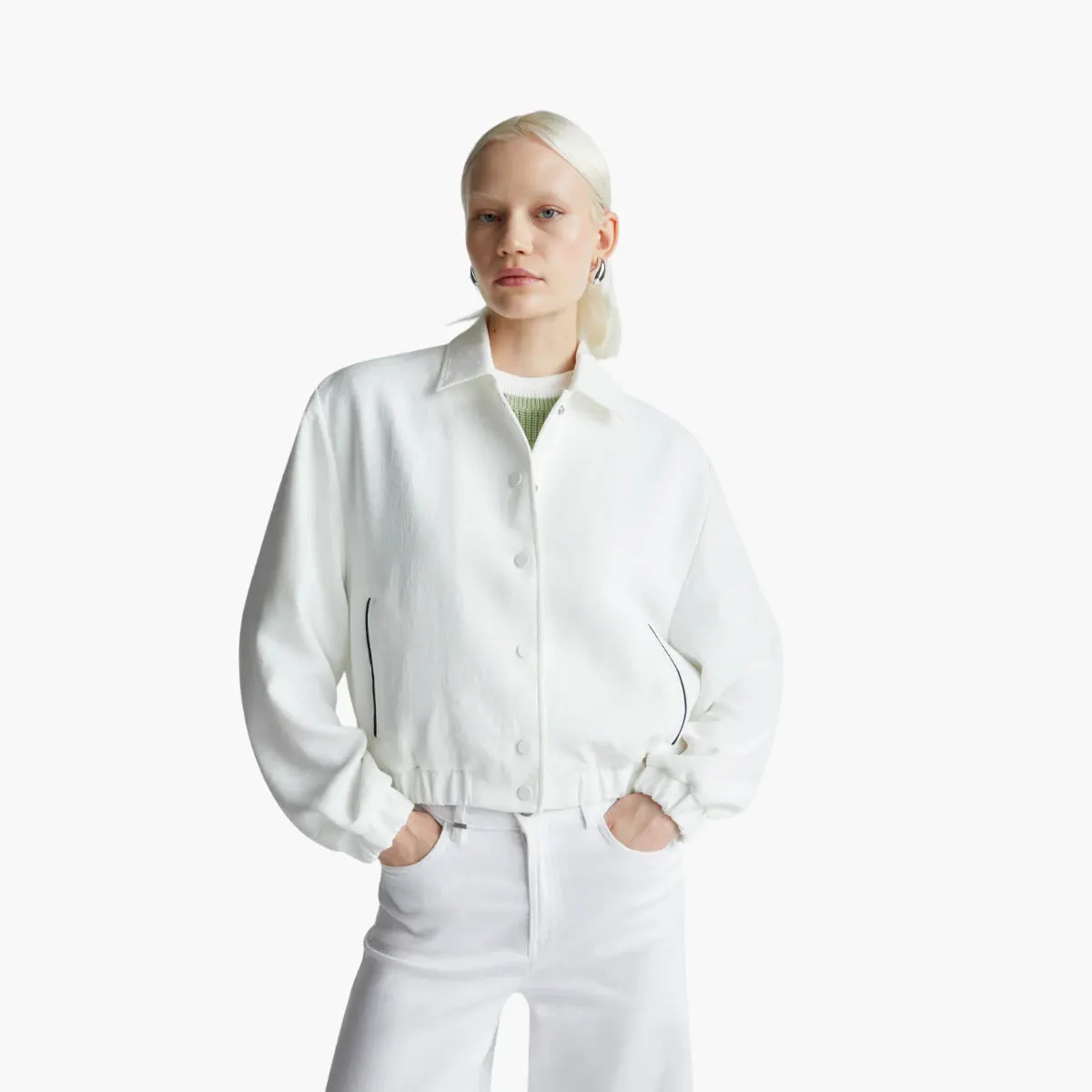 Woman Regular Fit Bomber Jacket