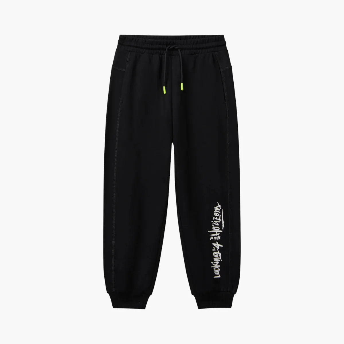 Boy Junior Sweatpants With Graffiti Print