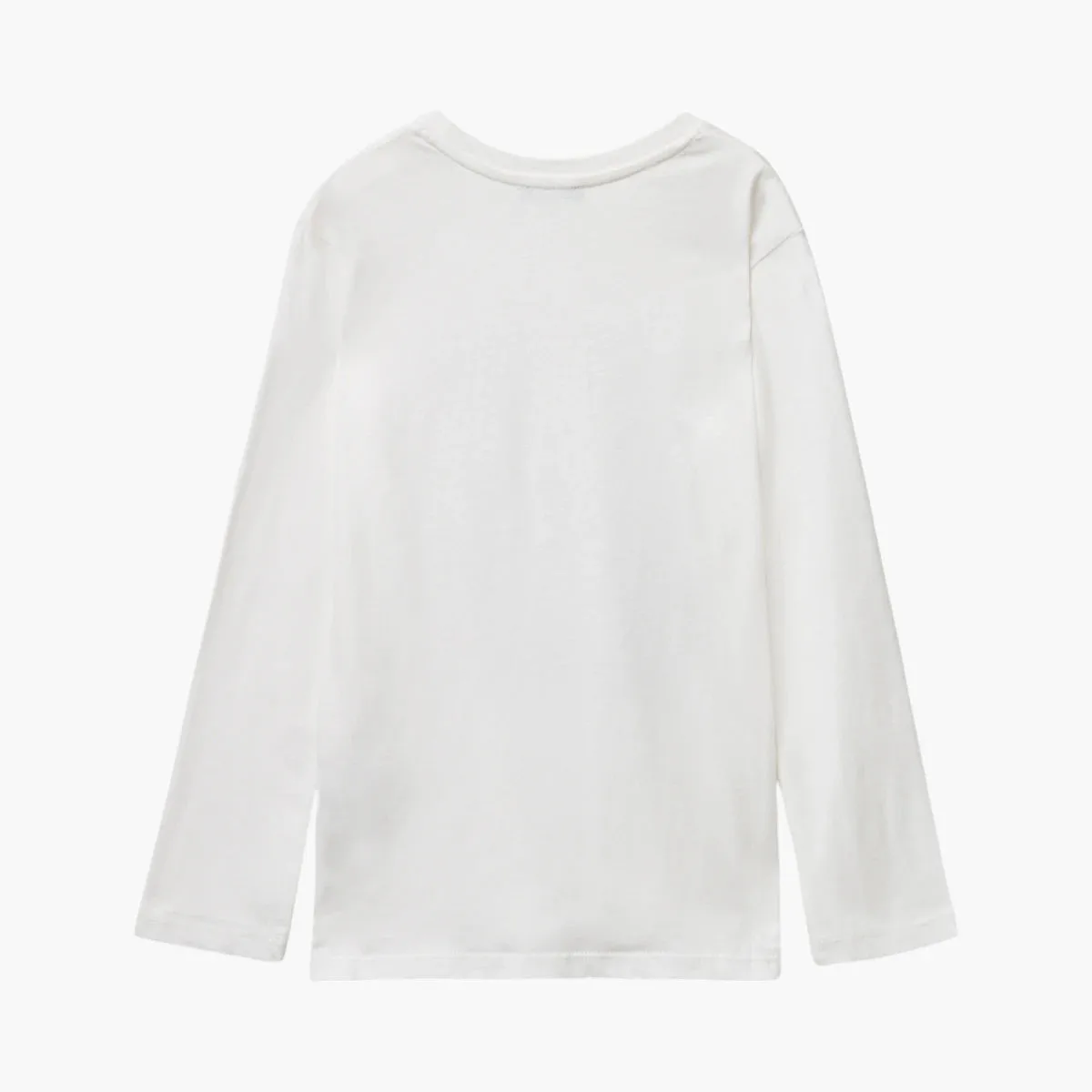 Girl Junior T-Shirt With Glitter Print