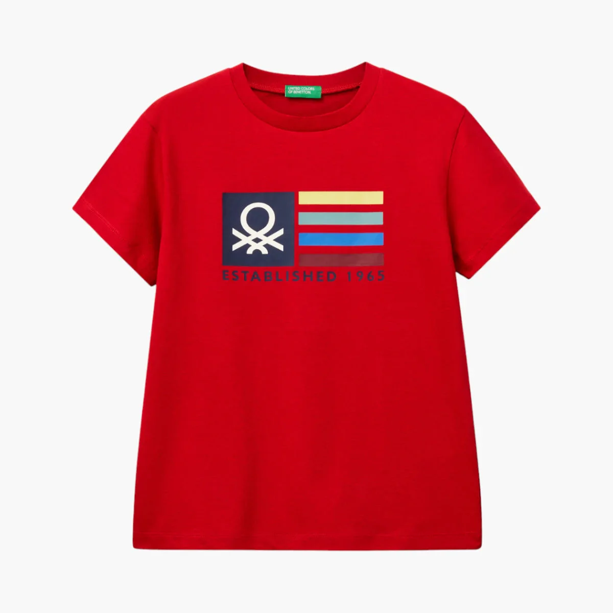 Boy Junior Cotton T-Shirt With Print