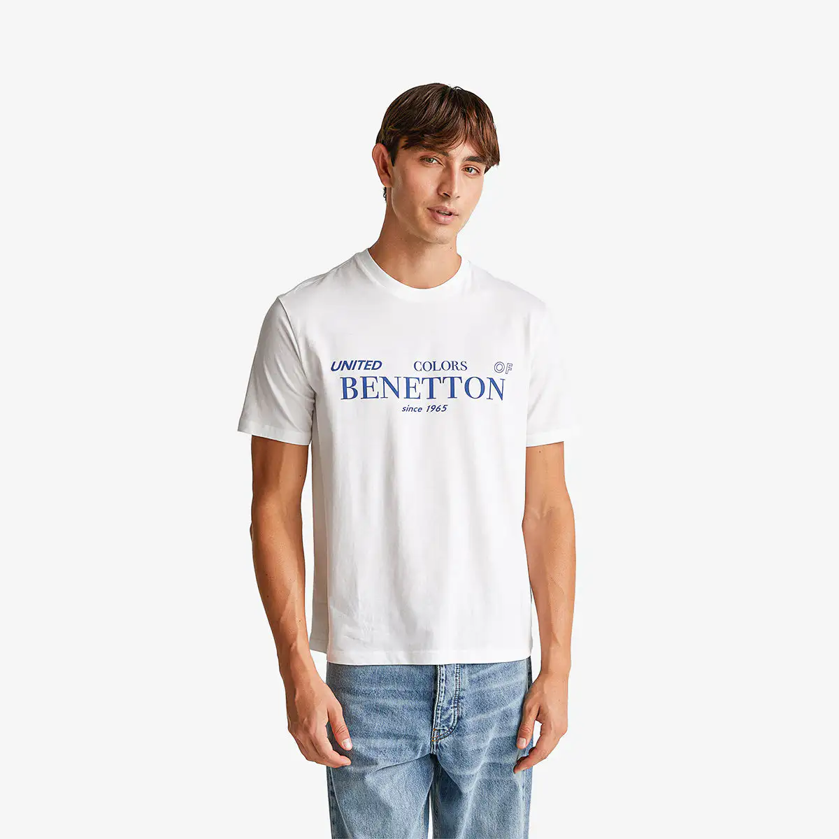 Man T-Shirt In Cotton With Logo