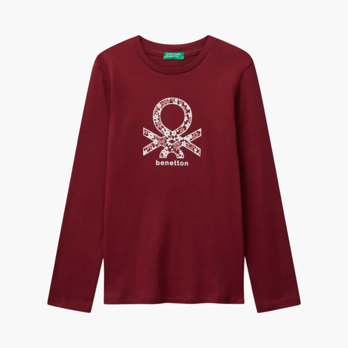 Girl Junior T-Shirt With Glitter Print