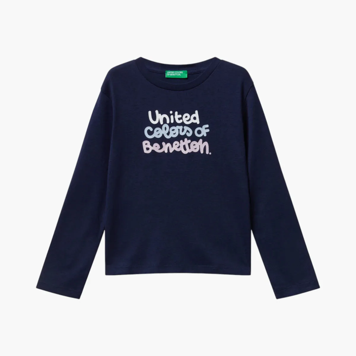Girl Kid T-Shirt With Glittery Logo In Cotton