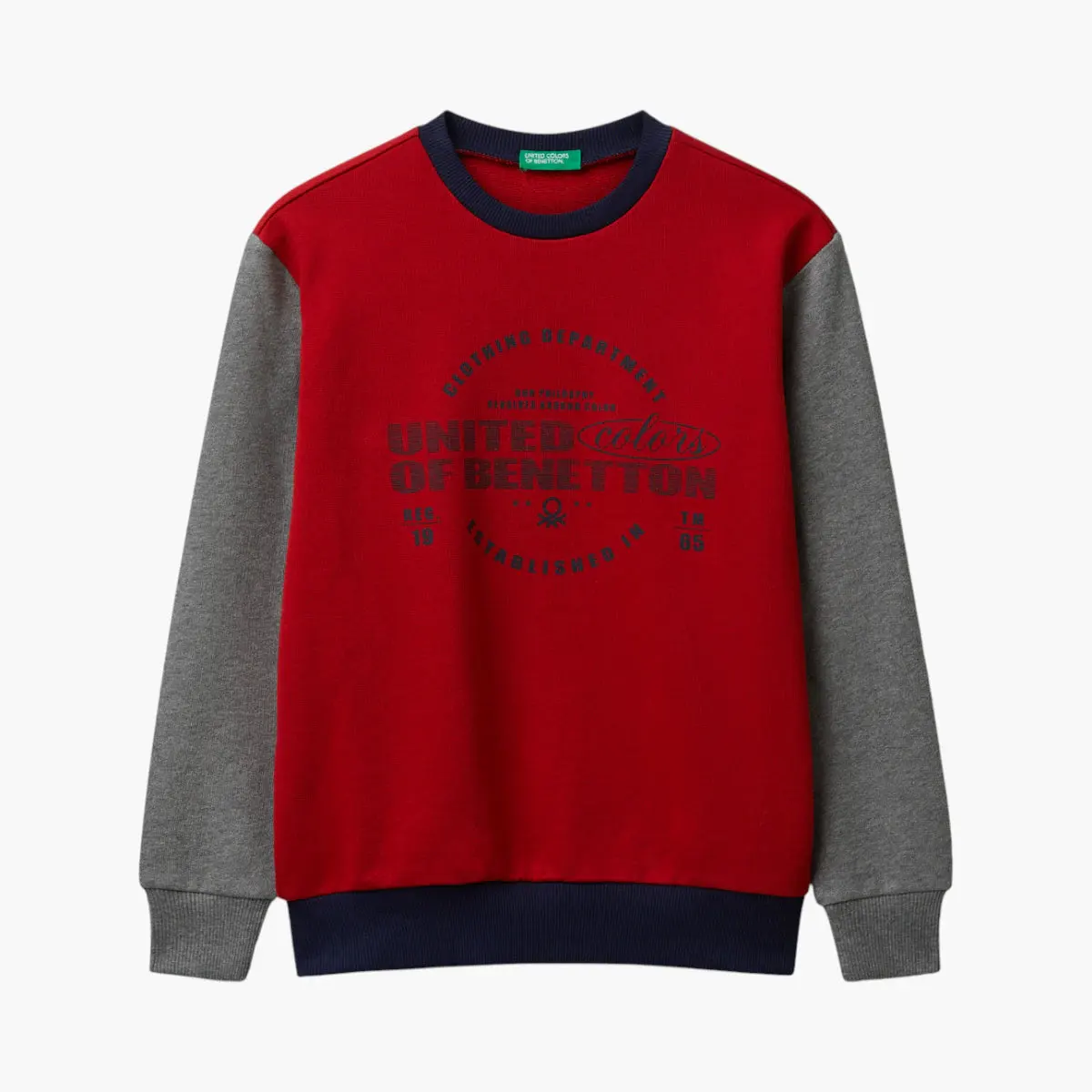 Boy Junior Cotton Sweatshirt With Logo