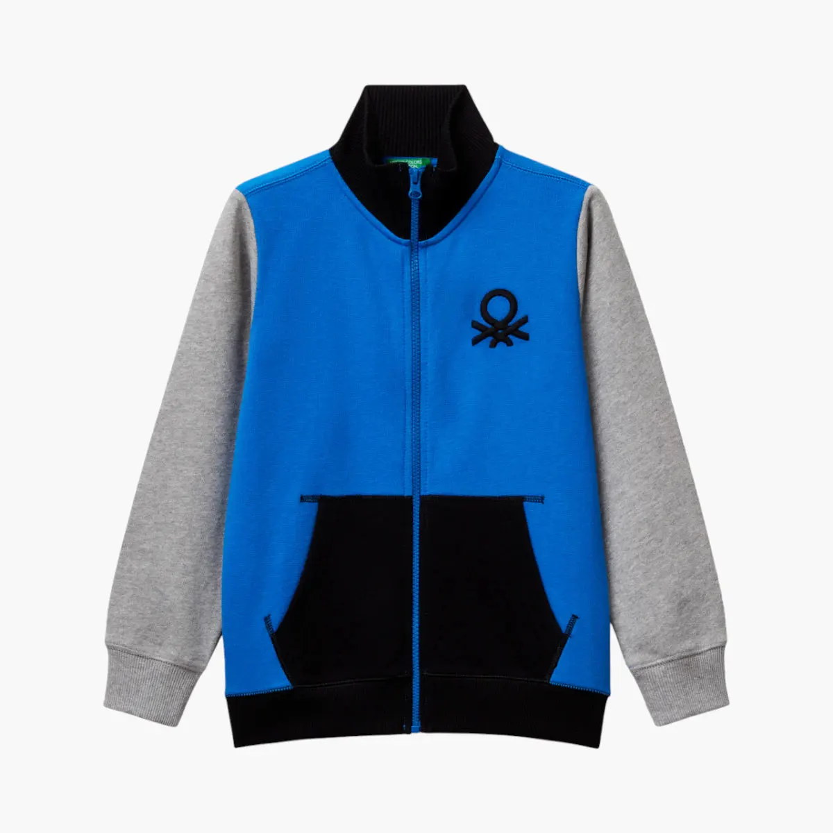 Boy Junior Pure Cotton Sweatshirt With Zipper