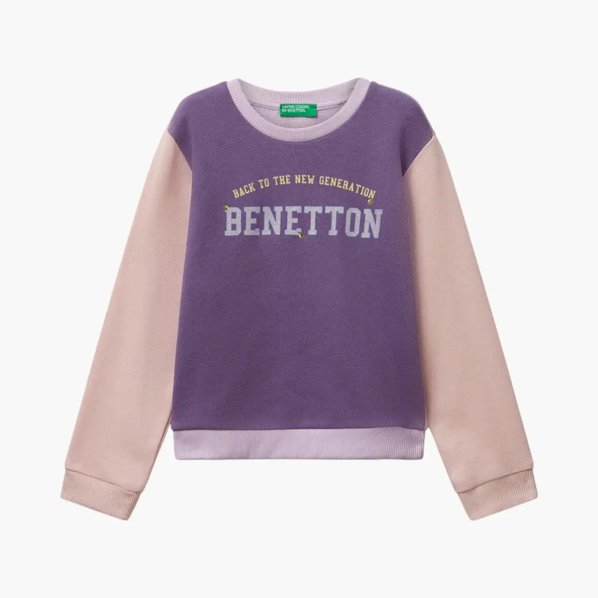 Girl Kid Sweatshirt With Glittery Print