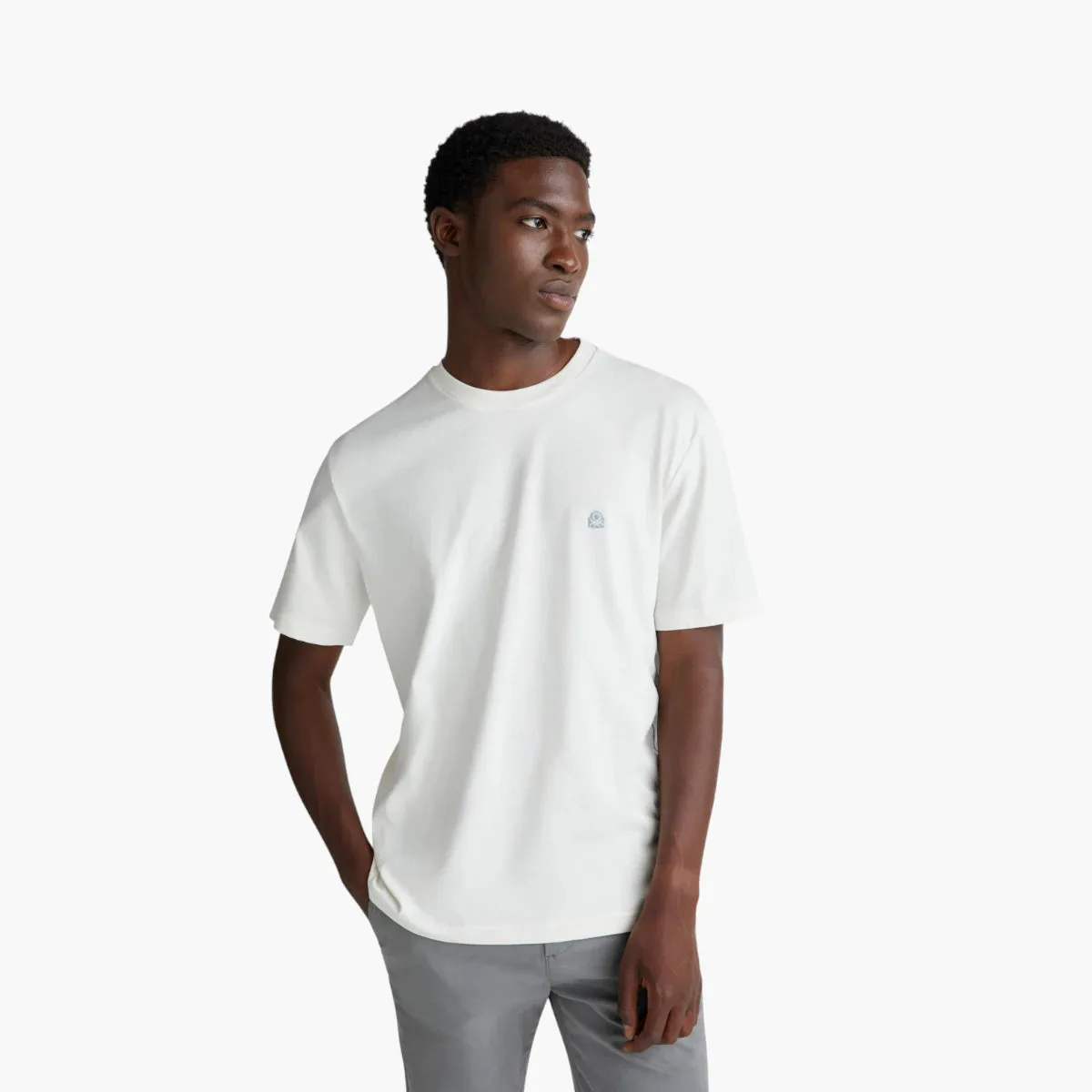 Man Basic Cotton T-Shirt