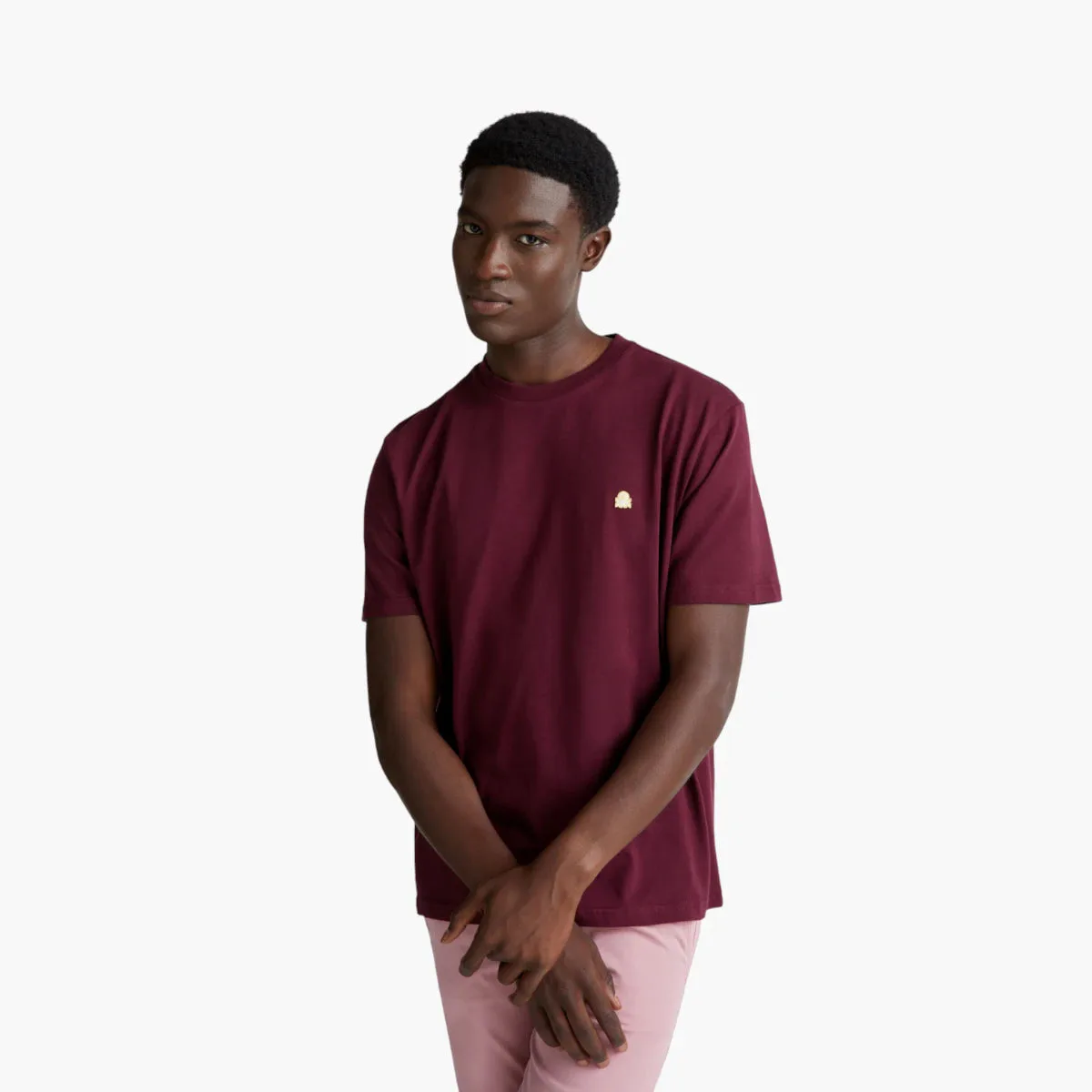 Man Basic Cotton T-Shirt