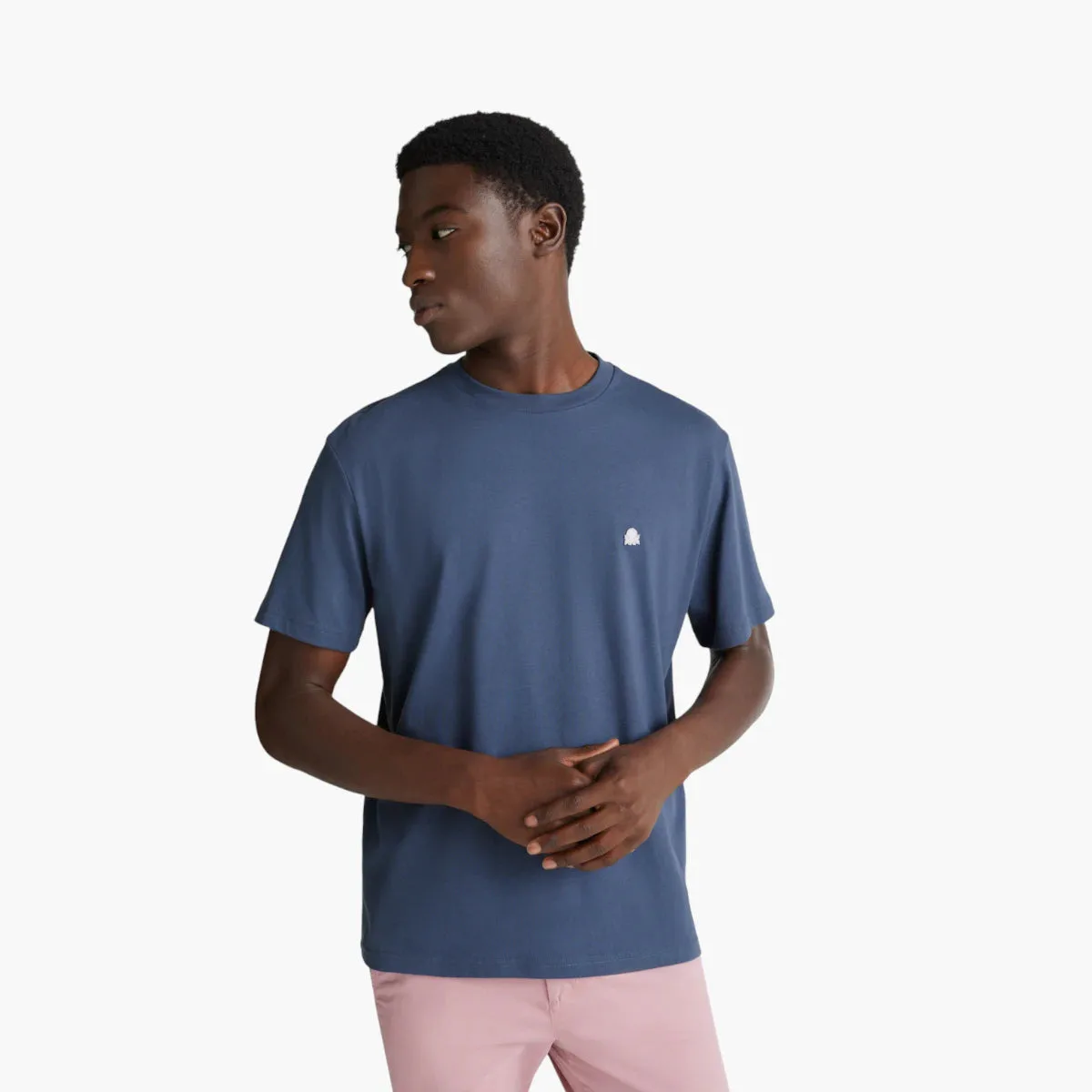 Man Basic Cotton T-Shirt