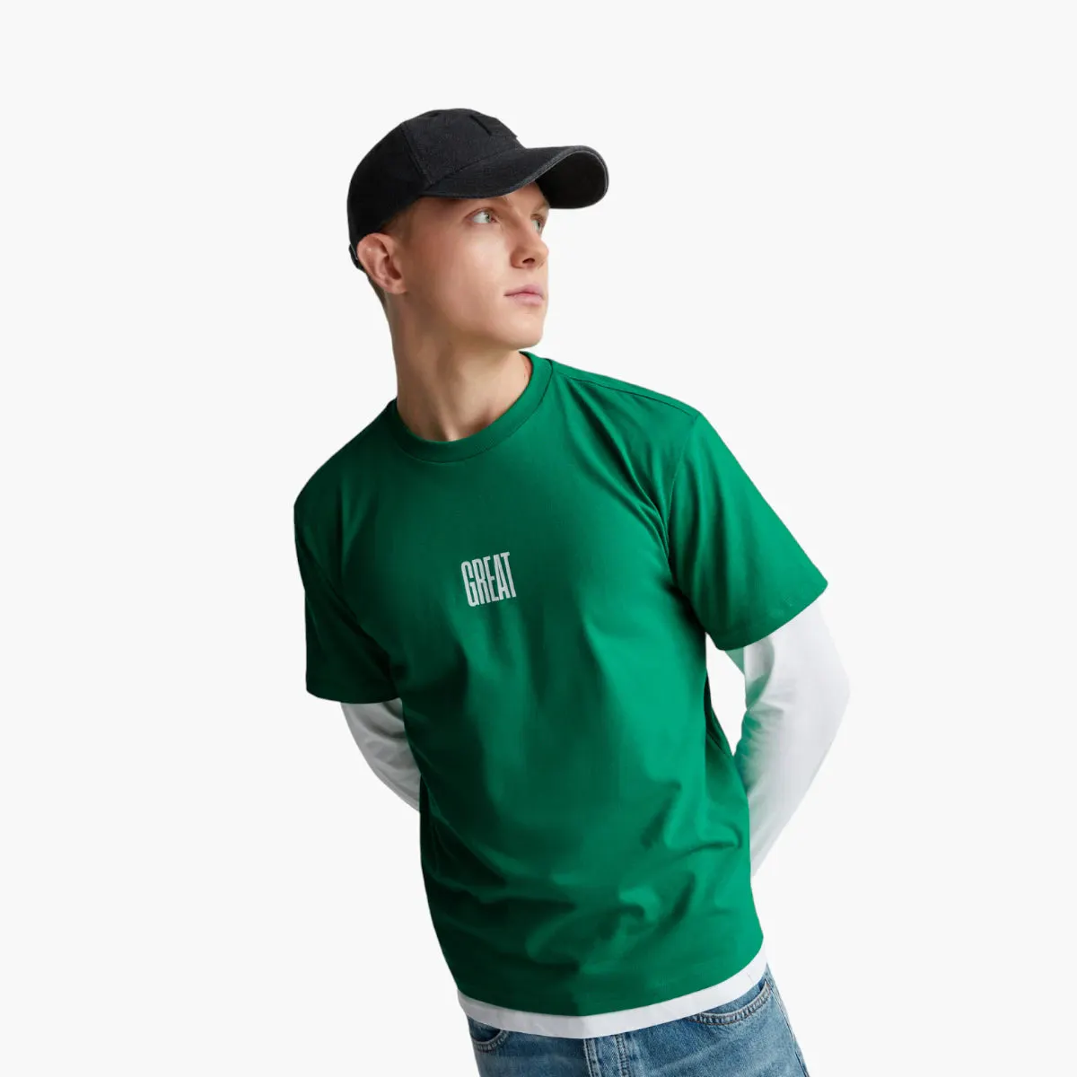 Man Relaxed Fit T-Shirt With Print