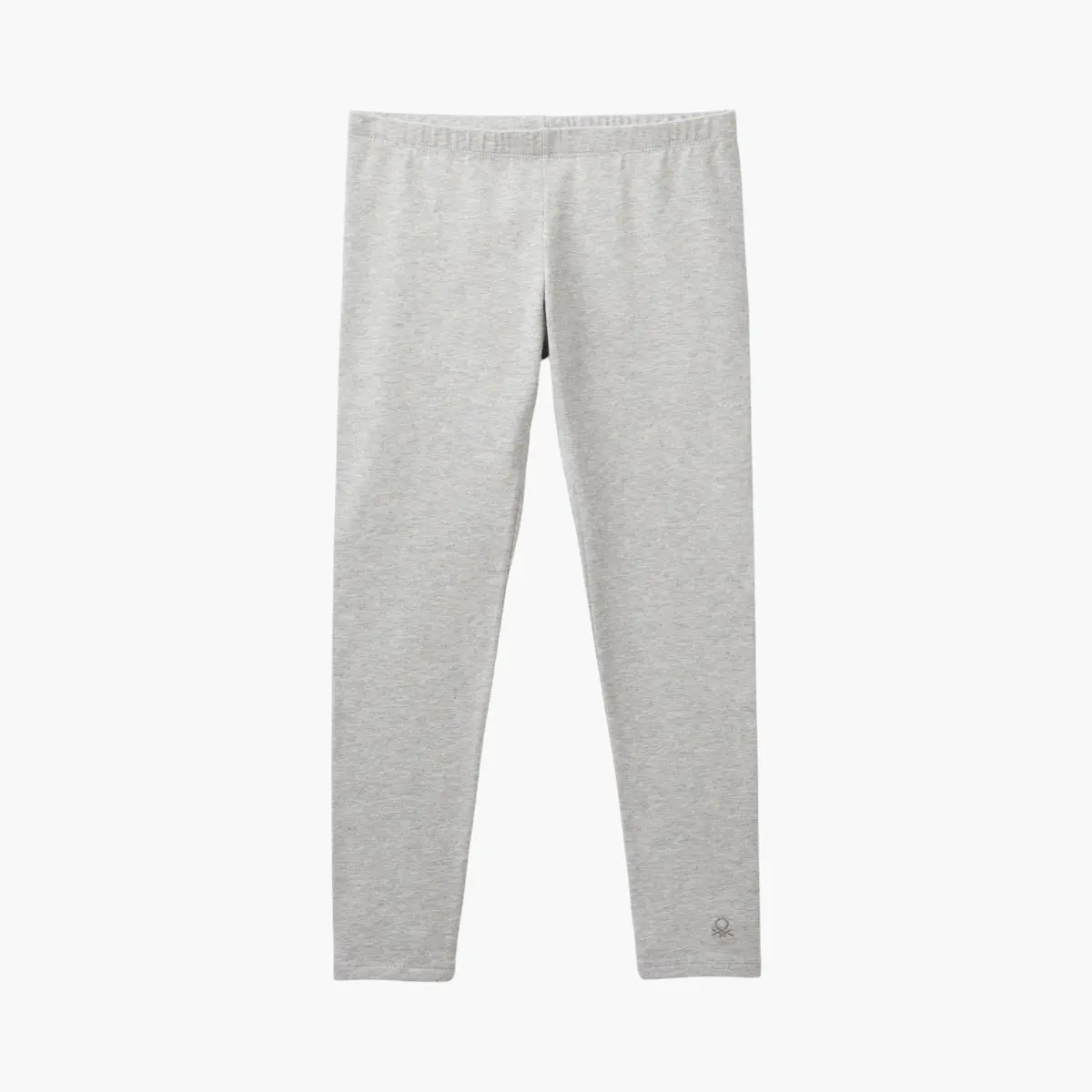 Leggings In Stretch Cotton With Logo
