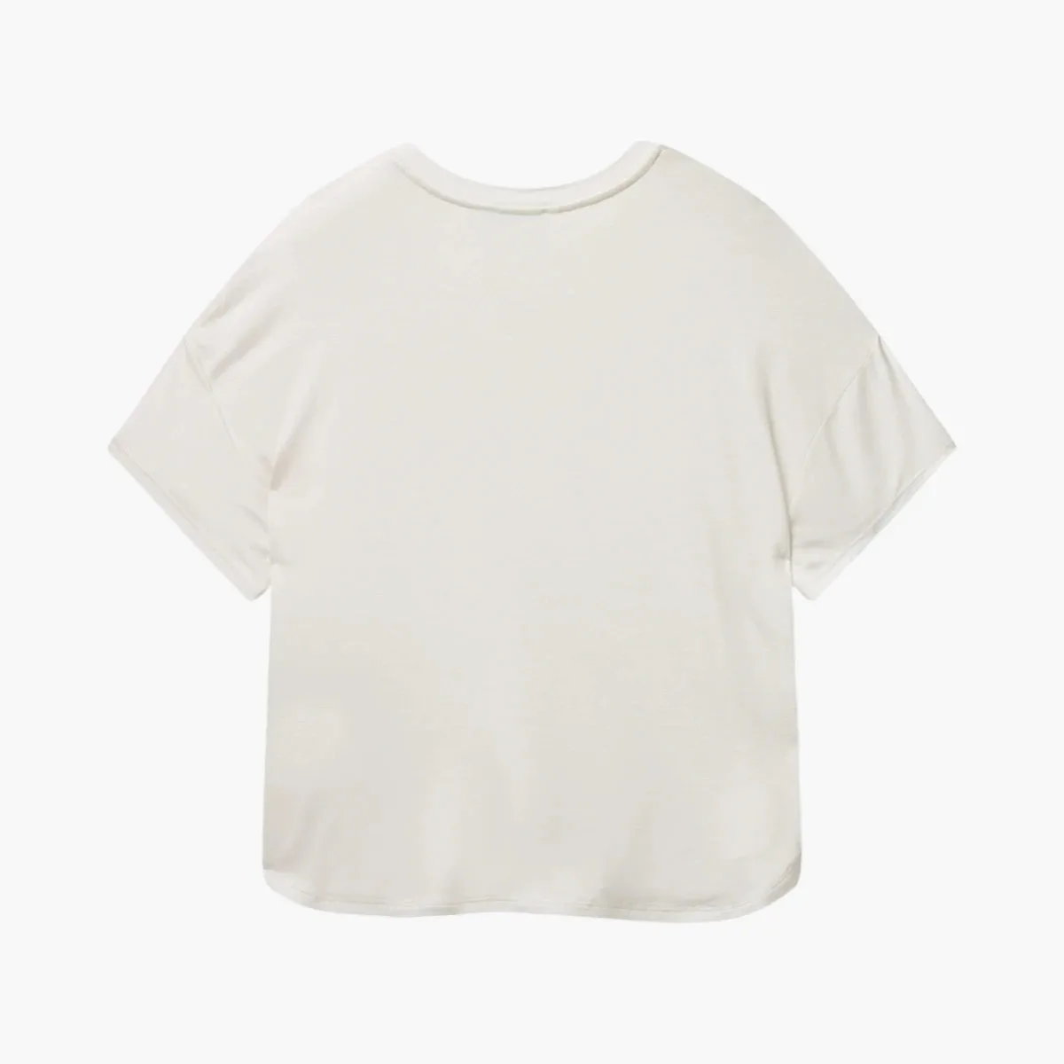 Woman Slim Fit T-Shirt In Stretch Viscose