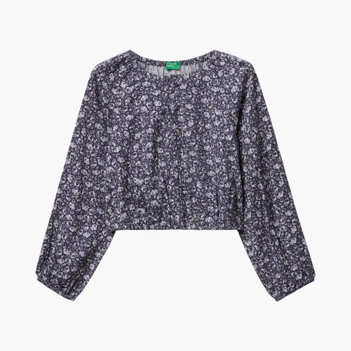 Girl Junior Flowy Flowery Blouse