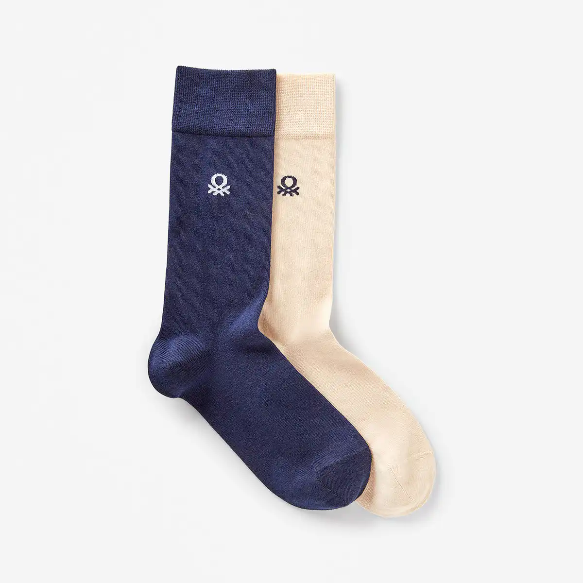 Unisex Two Pairs Of High Socks