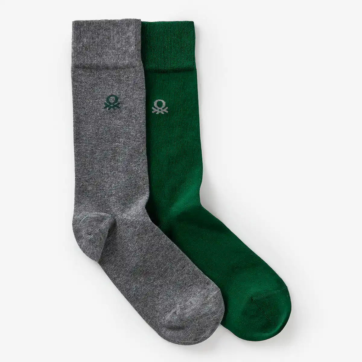 Unisex Two Pairs Of High Socks