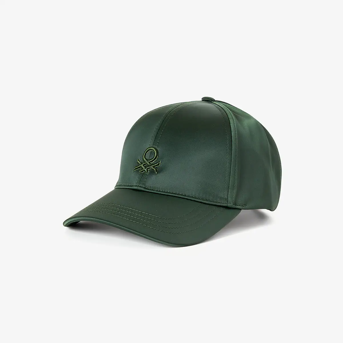 Woman Satin Look Baseball Cap