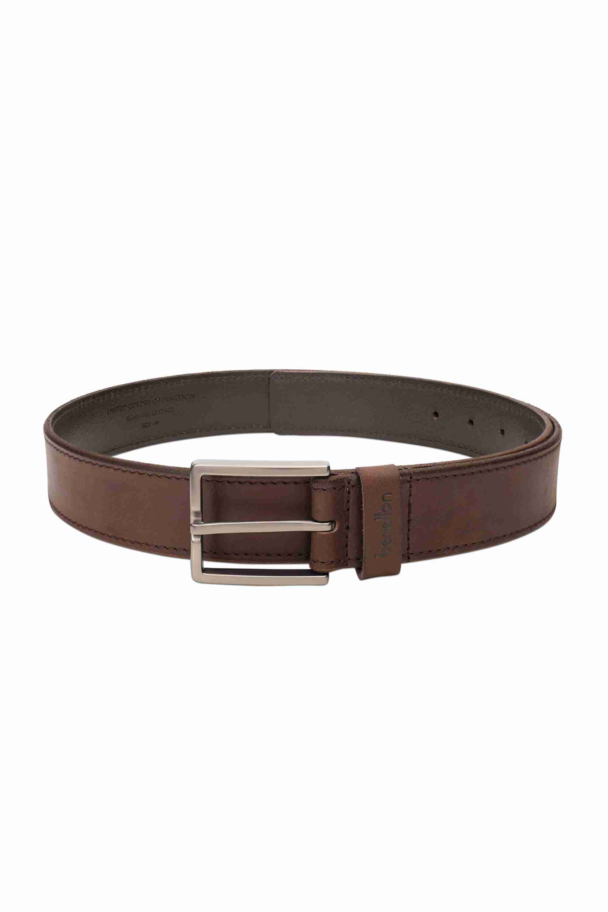 Men Casual Wear Single Side Solid Leather Belts