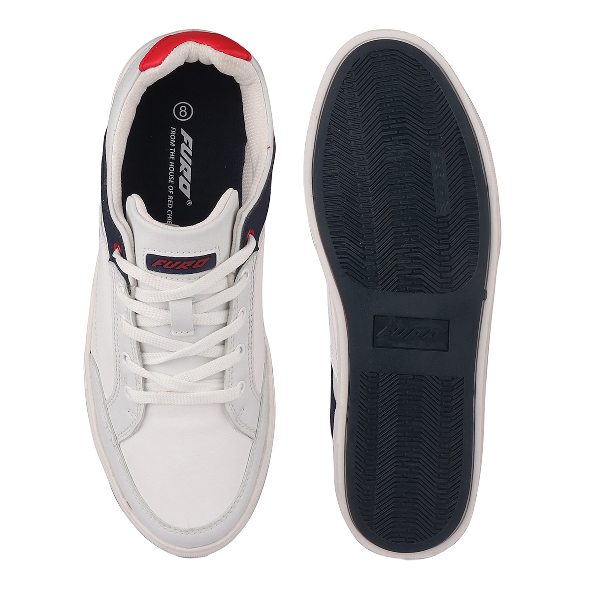 Men's White Mesh Sneakers