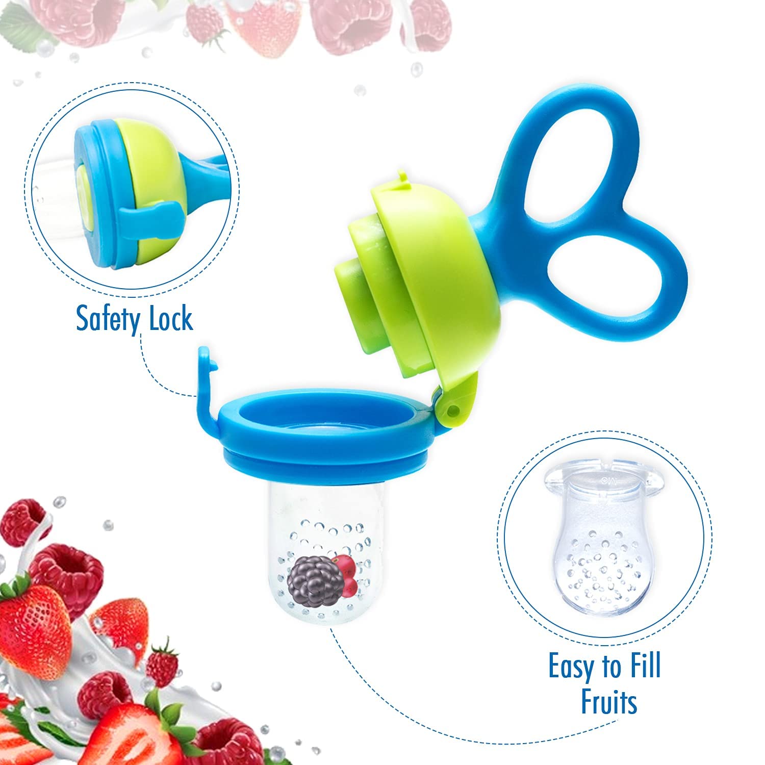 Mee Mee Advanced Fruit & Food Nutritional Feeder with Feed Pusher