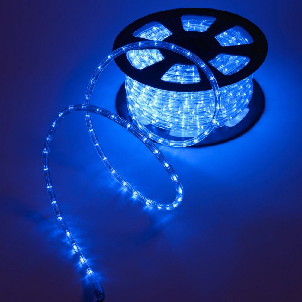 D Mak Decorative LED Rope Light Blue Color 40 Meter