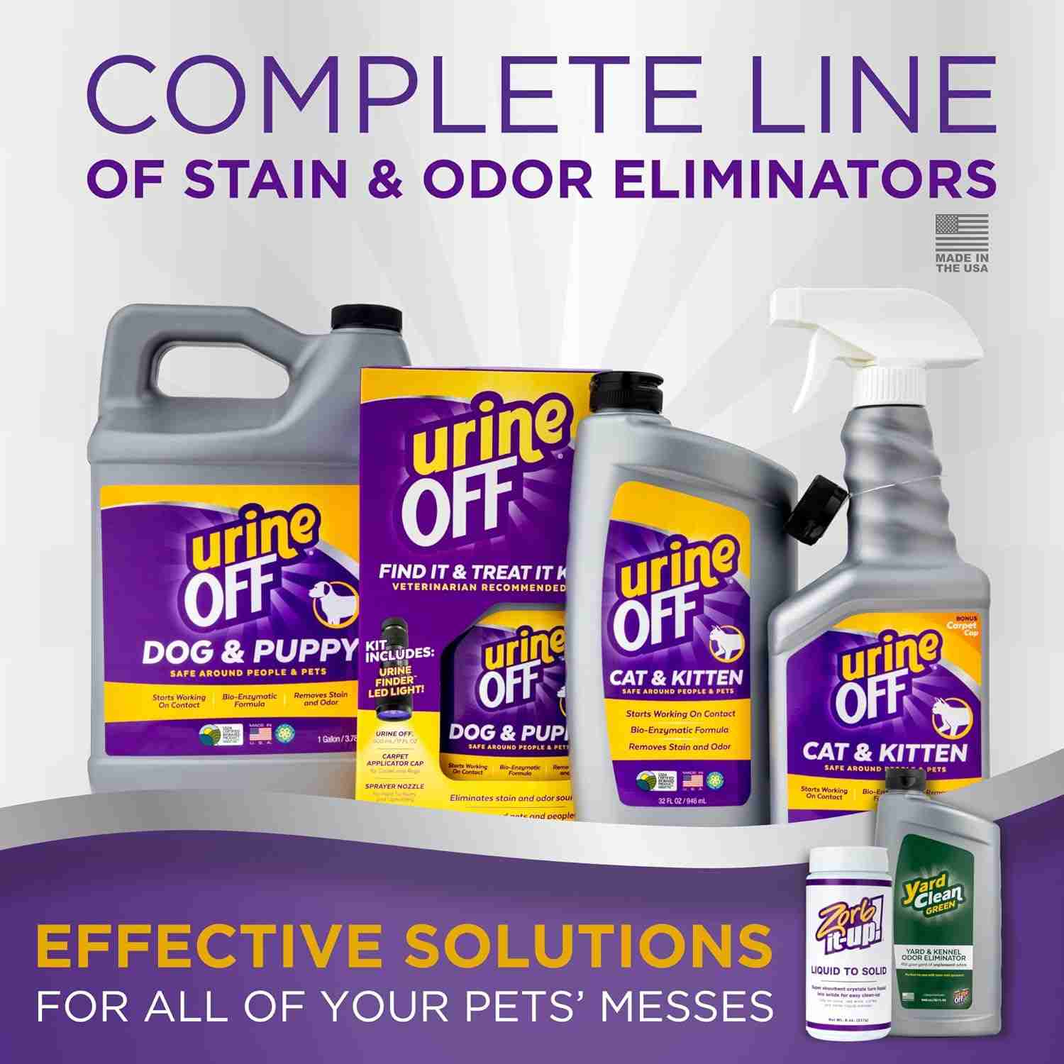 Urine Off Odour & Stain Remover Spray for Cat & Kitten