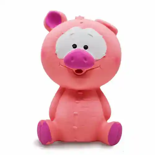 Barkbutler Fofos Latex Bi Small Pig Toy for Dogs