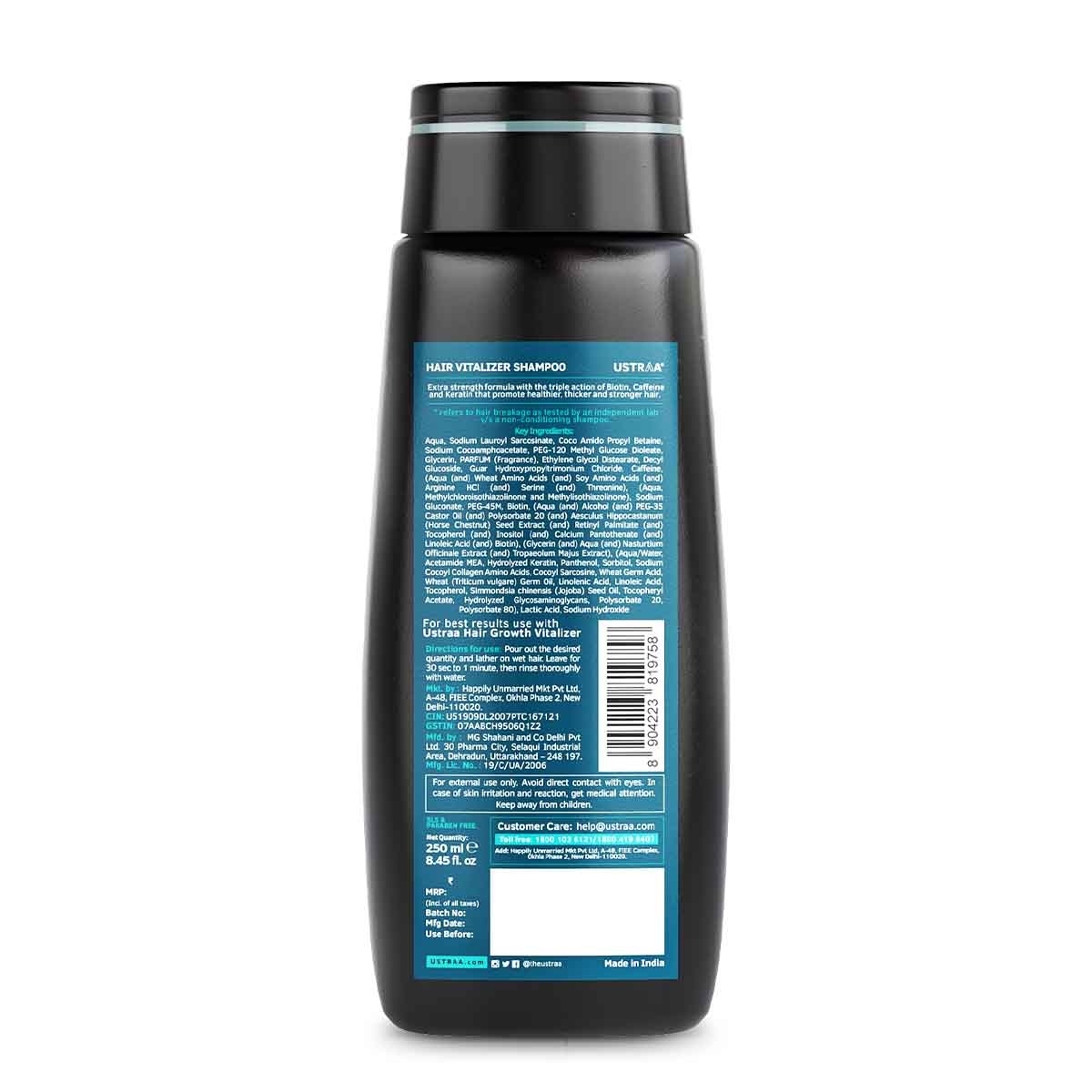 Ustraa | Ustraa Hair Vitalizer Shampoo - 250ml 1