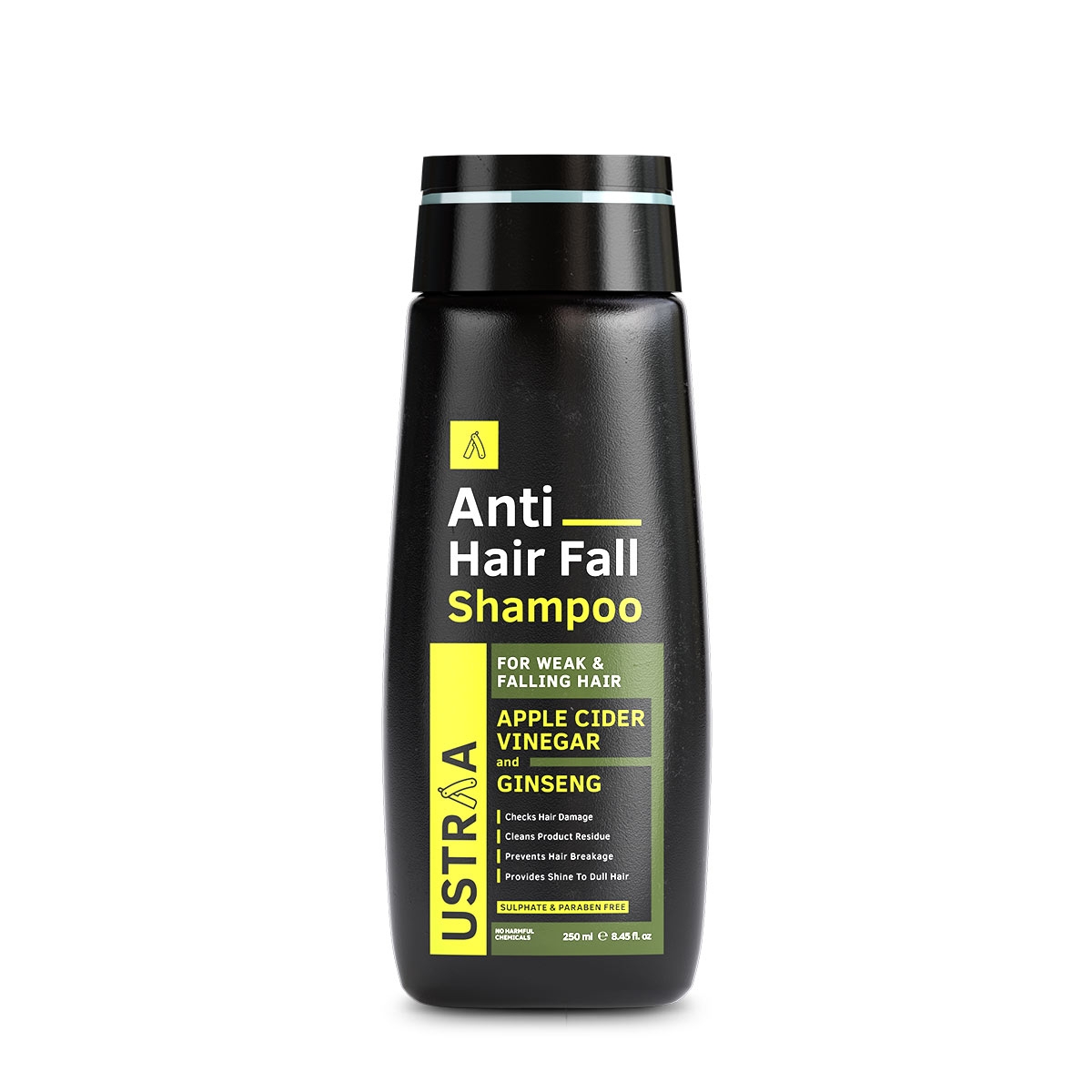 Ustraa | Ayurvedic Hair Oil - 100ml (Set of 2) & Anti Hair Fall Shampoo - 250ml 2