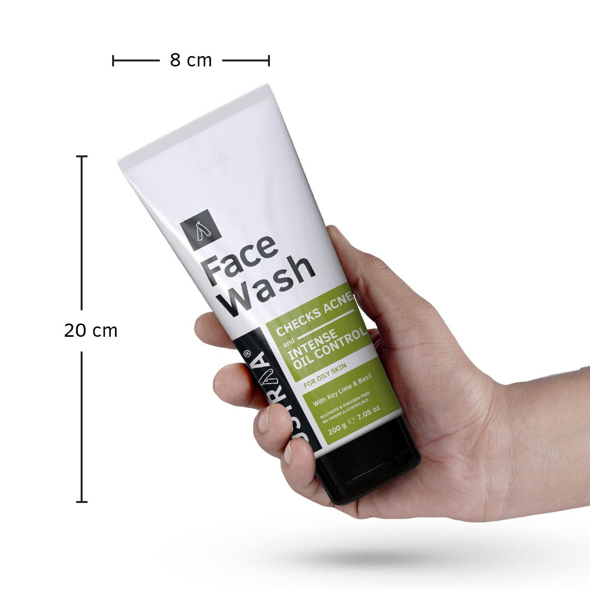 Ustraa Oil Control Pack (Face Wash Oily Skin 200g & Moisturising Cream Oily Skin 100g)