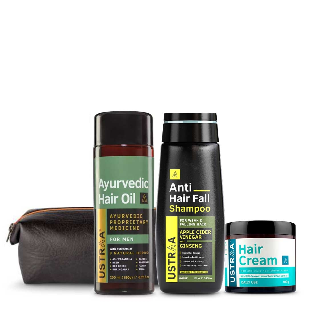 USTRAA Hair Growth Kit (Anti Hairfall Shampoo 250ml, Hair Growth Vitalizer  & Cream) Price in India - Buy USTRAA Hair Growth Kit (Anti Hairfall Shampoo  250ml, Hair Growth Vitalizer & Cream) online
