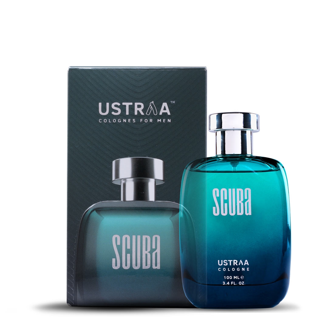 Ustraa | Ustraa Ayurvedic Beard Growth Oil -100ml & Cologne Scuba - 100ml-Perfume for men 4