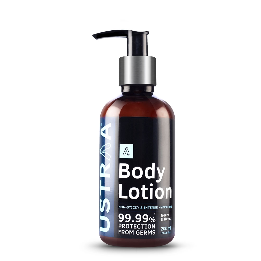 Ustraa | Ustraa Body Lotion Germ Free - 200ml & Body Wash - Taurine - 250ml
 4