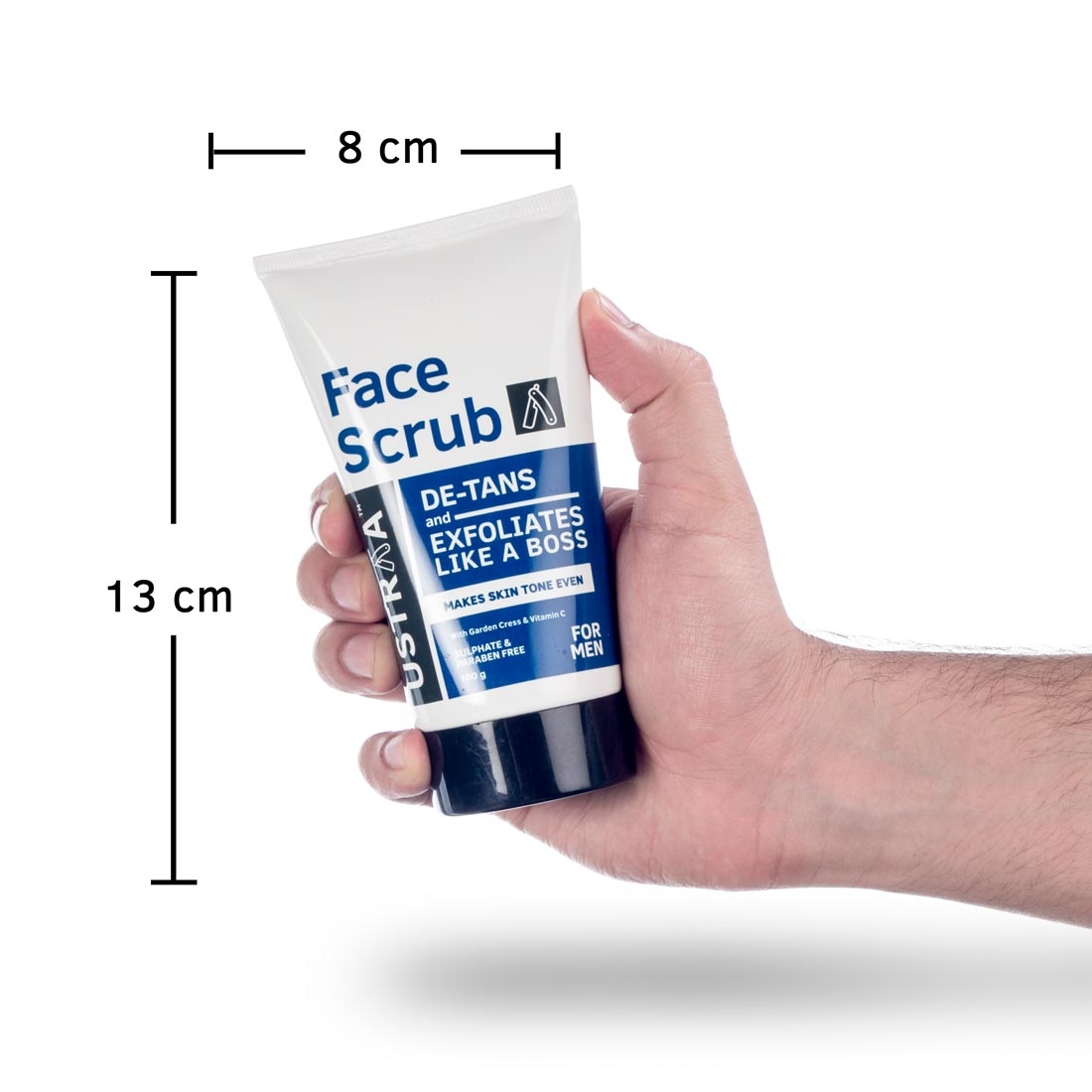 Ustraa | Ustraa Body Lotion Germ Free - 200ml & De-Tan Face Scrub 100g 3