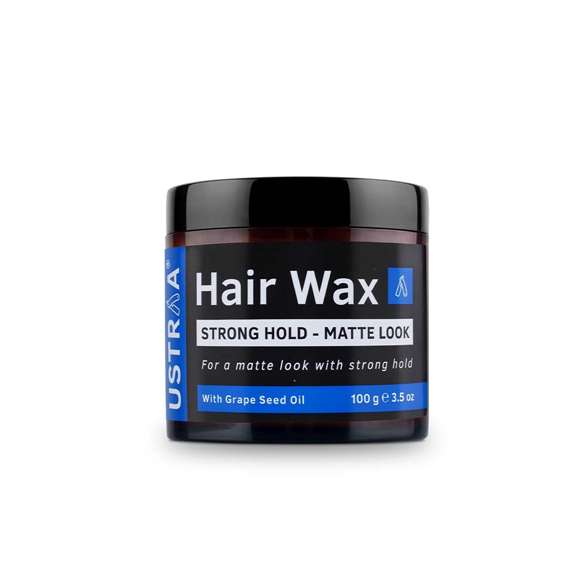 Ustraa | Ustraa Hair Vitalizer Shampoo - 250ml & Hair Wax - Strong Hold, Matte Look - 100g 
 4