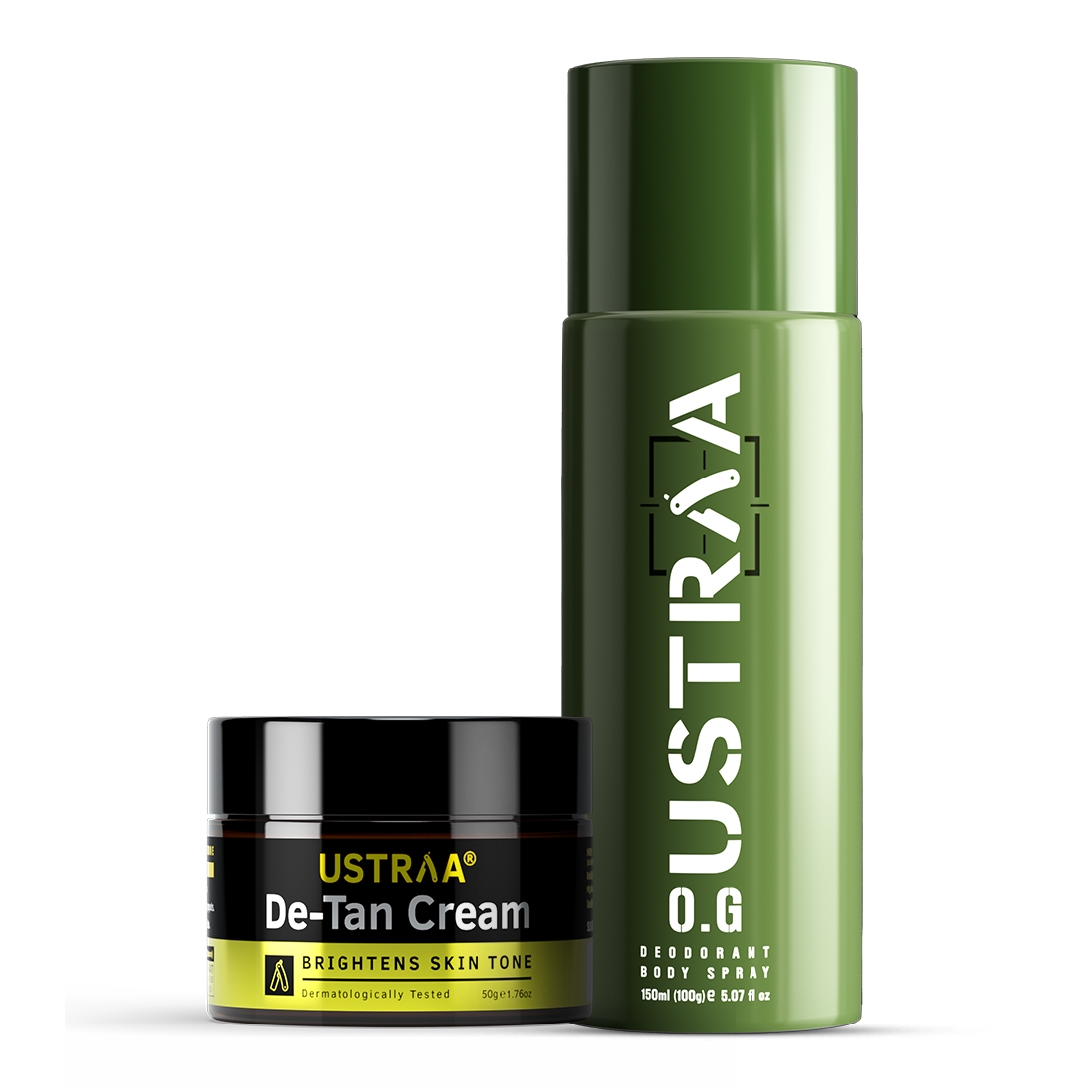 Ustraa | Ustraa O.G Deodorant - 150ml & De-Tan Cream - 50g Combo 0
