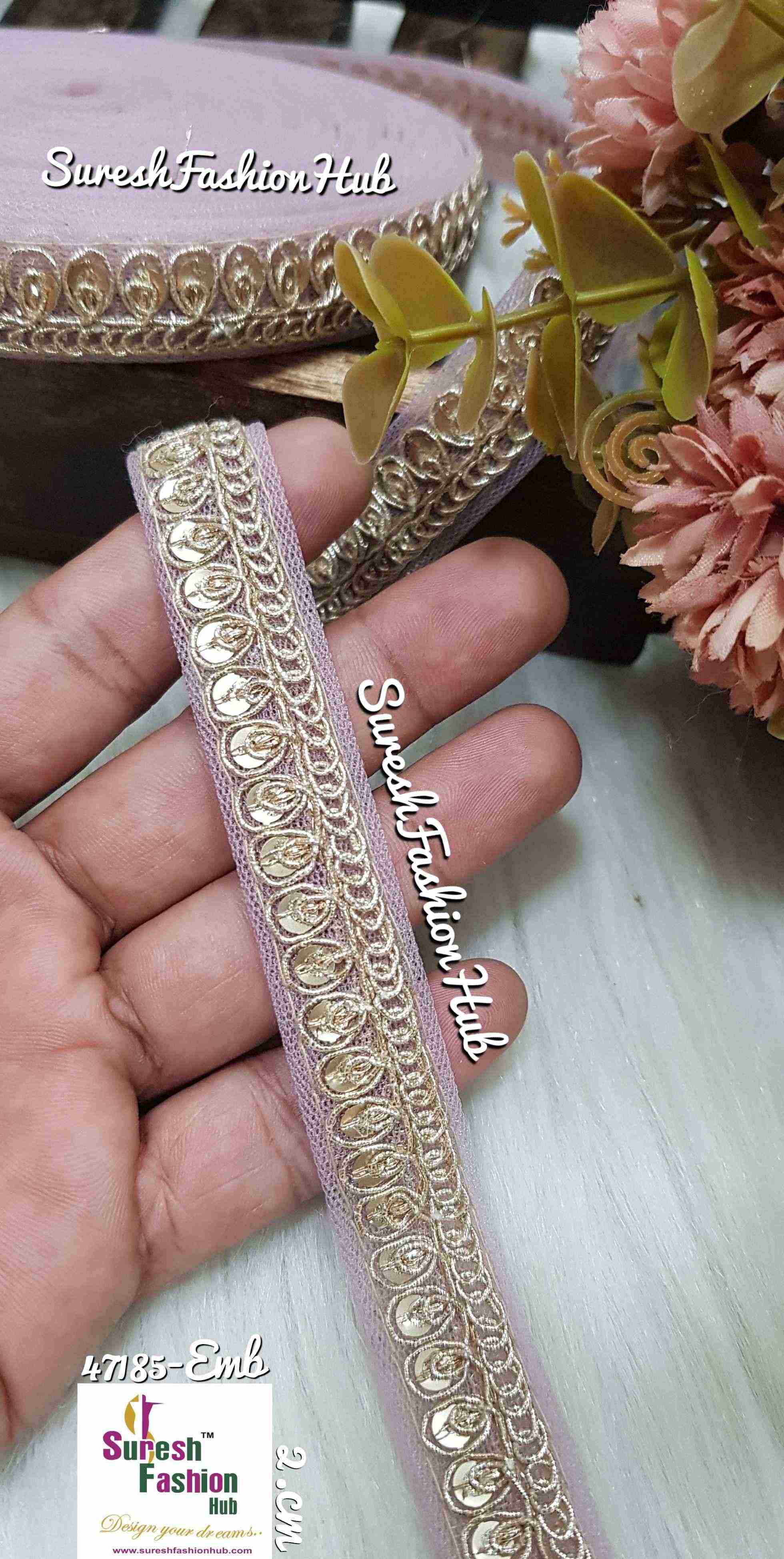 Embroidered Laces and Trims