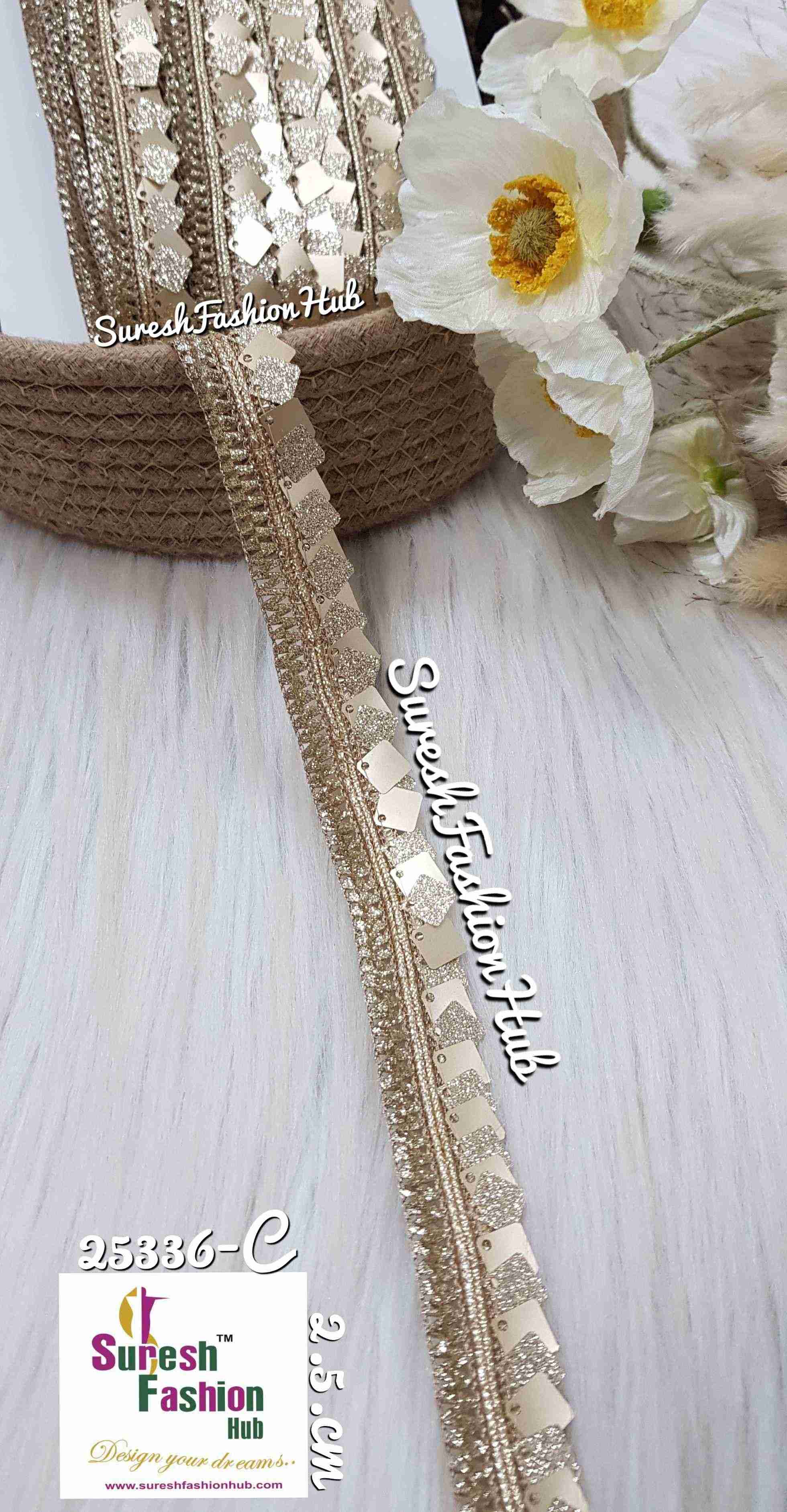 Luxury Sequin Coin Border Type