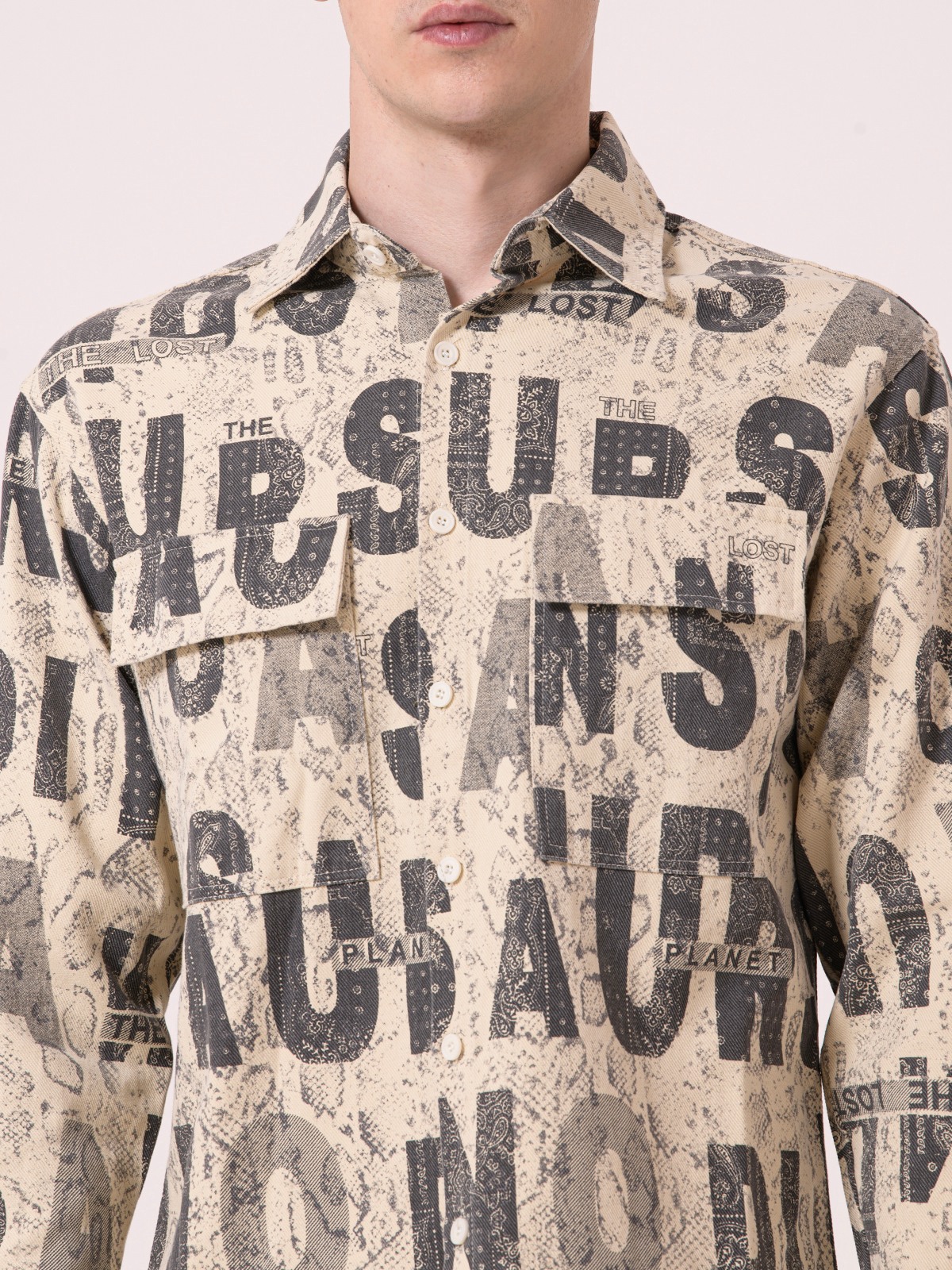 Albion Mens Fown Casual Shirt